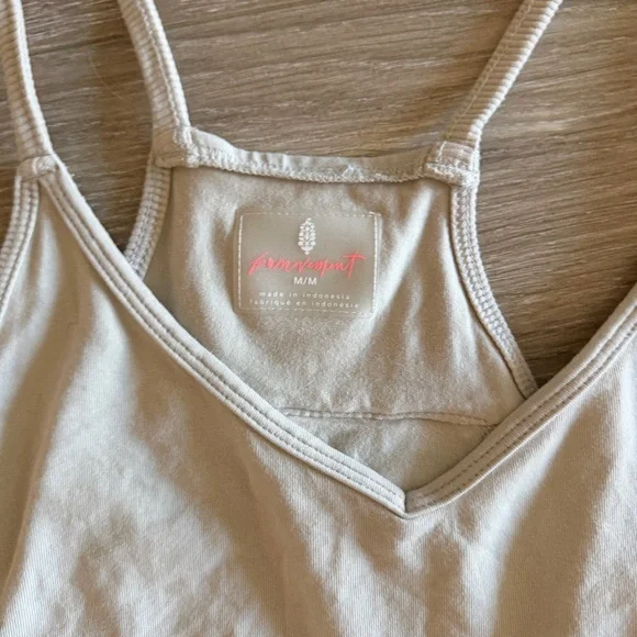 FP movement hotshot onesie oatmeal beige size Medium - Picture 5 of 7